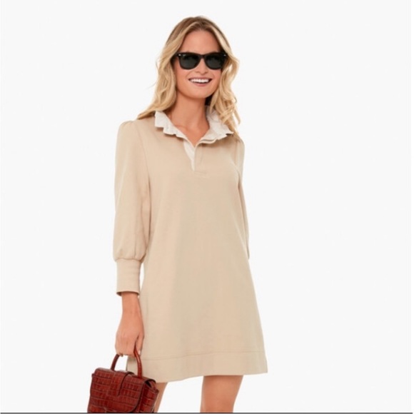 Pomander Place Dresses & Skirts - Tuckernuck Pomander Place Latte Charlotte Terry Dress